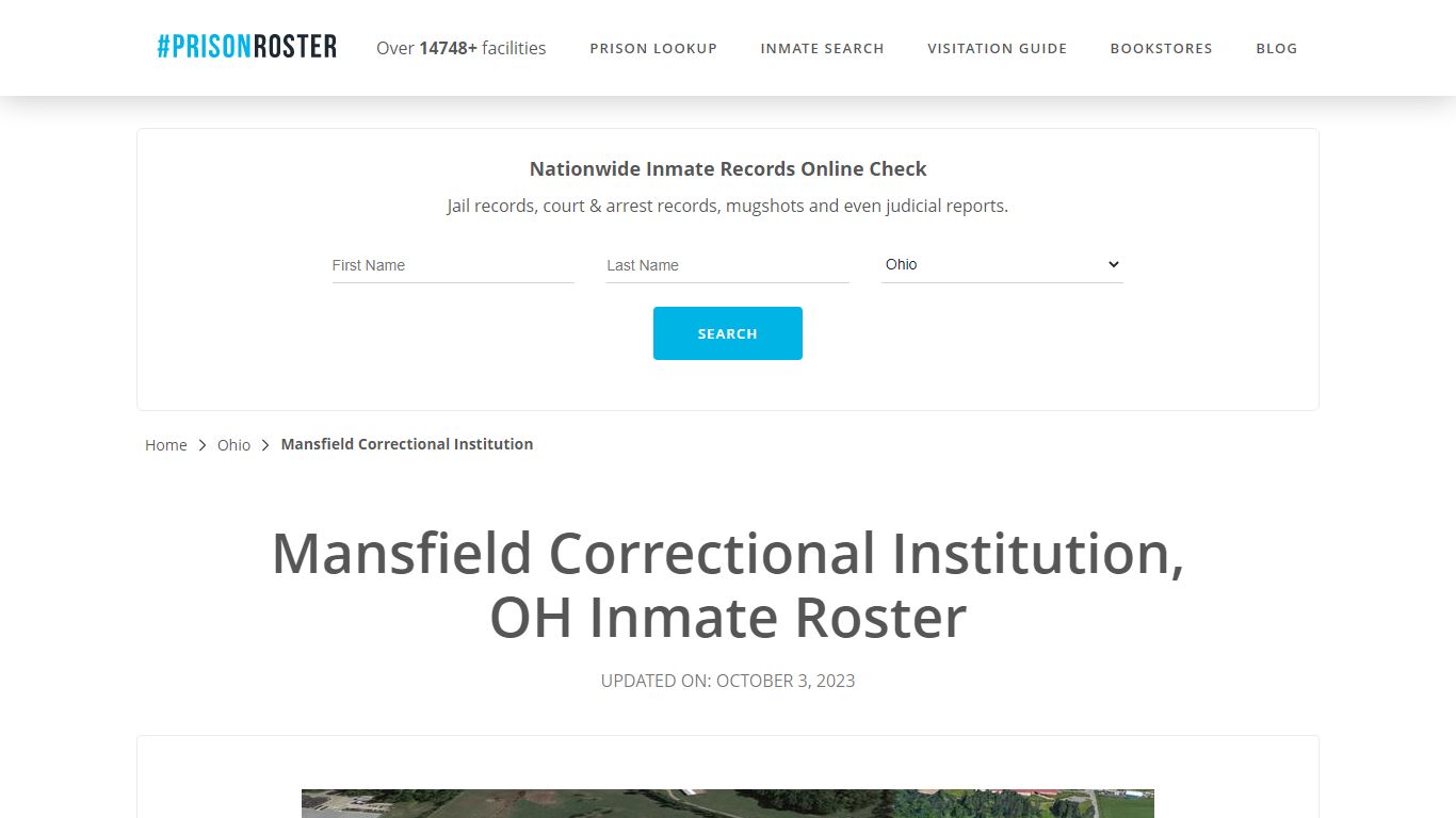 Mansfield Correctional Institution, OH Inmate Roster - Prisonroster